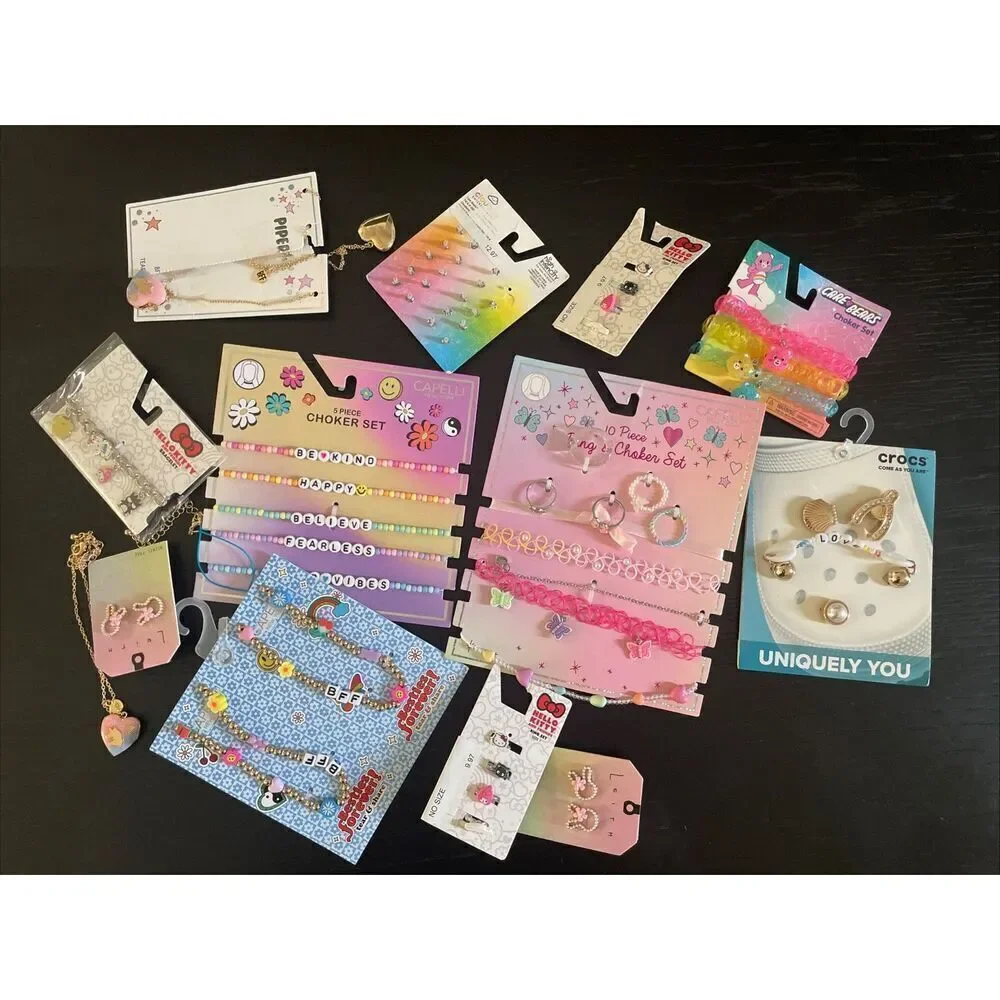 New in packaging Children's Kids Little Girls Jewelry necklace/bracelet/earrings